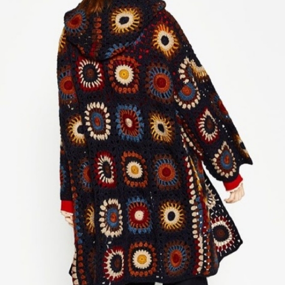 Bohemian hippie vintage cardigan - Picture 6 of 11